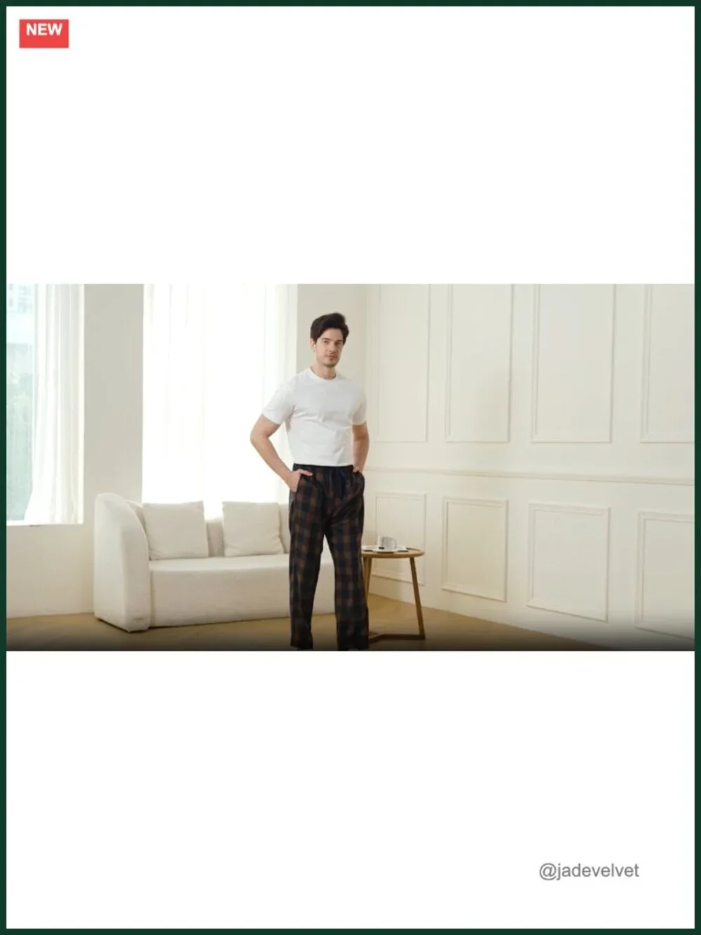 Flannel Pajama Pants 3 Pack Cotton Sleep Lounge Pockets Button Fly